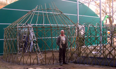 hazel yurt, Natural History Museum